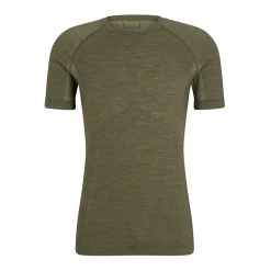 Falke Kurzarmshirt Wool-Tech Light (optimale Passform) Unterwäsche Herbgrün Herren -Sportausrüstung Falke Kurzarmshirt Wool Tech Light 33238 7754 7 1065x1065 1