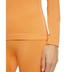 Falke Funktionsunterwäsche Langarmshirt Maximum Warm (perfekte Feuchtigkeits- Und Temperaturregulierung) Orange Damen -Sportausrüstung Falke Langarmshirt Maximum Warm Damen 33032 8155 4 750x750 1