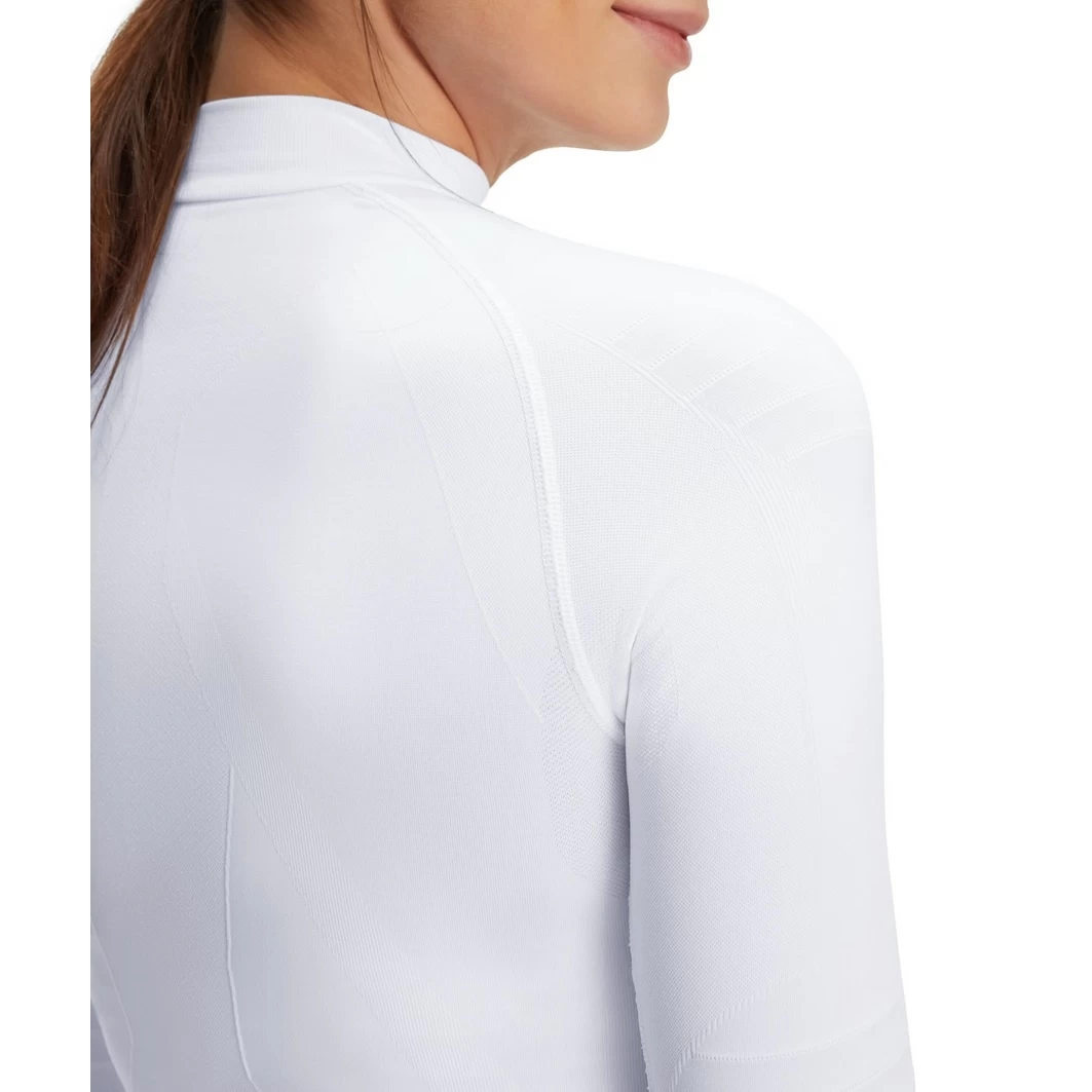Falke Funktionsunterwäsche Langarmshirt Warm Mit Kragen (perfekte Feuchtigkeits-und Temperaturregulierung) Weiss Damen 6 Falke Funktionsunterwäsche Langarmshirt Warm Mit Kragen (perfekte Feuchtigkeits-und Temperaturregulierung) Weiss Damen – Bild 4