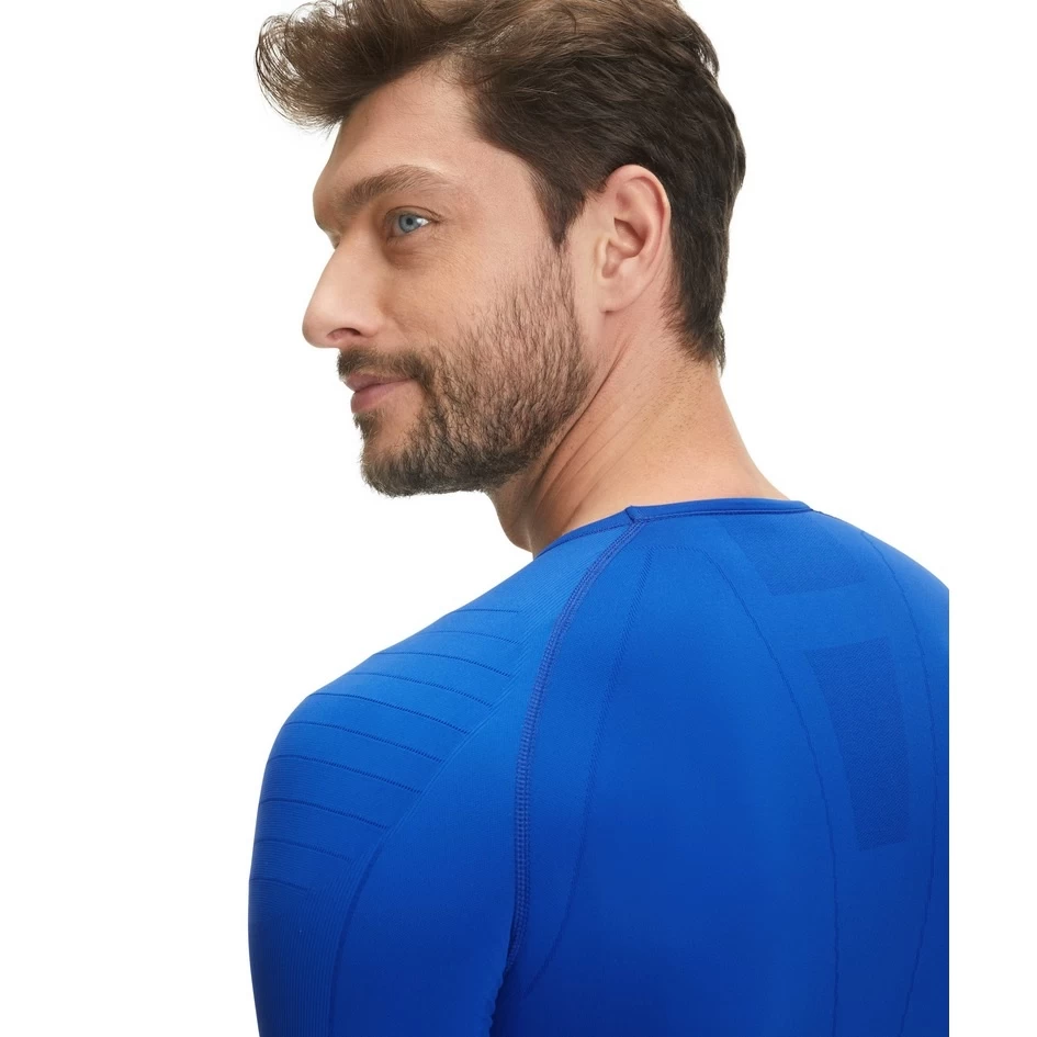 Falke Funktionsunterwäsche Langarmshirt Warm (wärmes Material, Perfekte Feuchtigkeits) Blau Herren 6 Falke Funktionsunterwäsche Langarmshirt Warm (wärmes Material, Perfekte Feuchtigkeits) Blau Herren – Bild 4