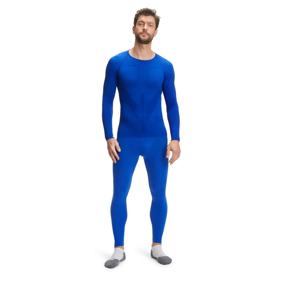 Falke Funktionsunterwäsche Langarmshirt Warm (wärmes Material, Perfekte Feuchtigkeits) Blau Herren 7 Falke Funktionsunterwäsche Langarmshirt Warm (wärmes Material, Perfekte Feuchtigkeits) Blau Herren – Bild 5
