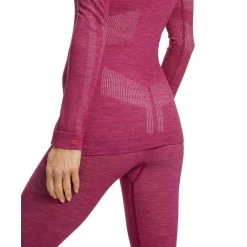 Falke Funktionsunterwäsche Langarmshirt Wool-Tech (Merinowolle, Warm Und Isolierend) Violett Damen -Sportausrüstung Falke Langarmshirt Wool Tech Damen 33225 8692 4 1067x1067 1