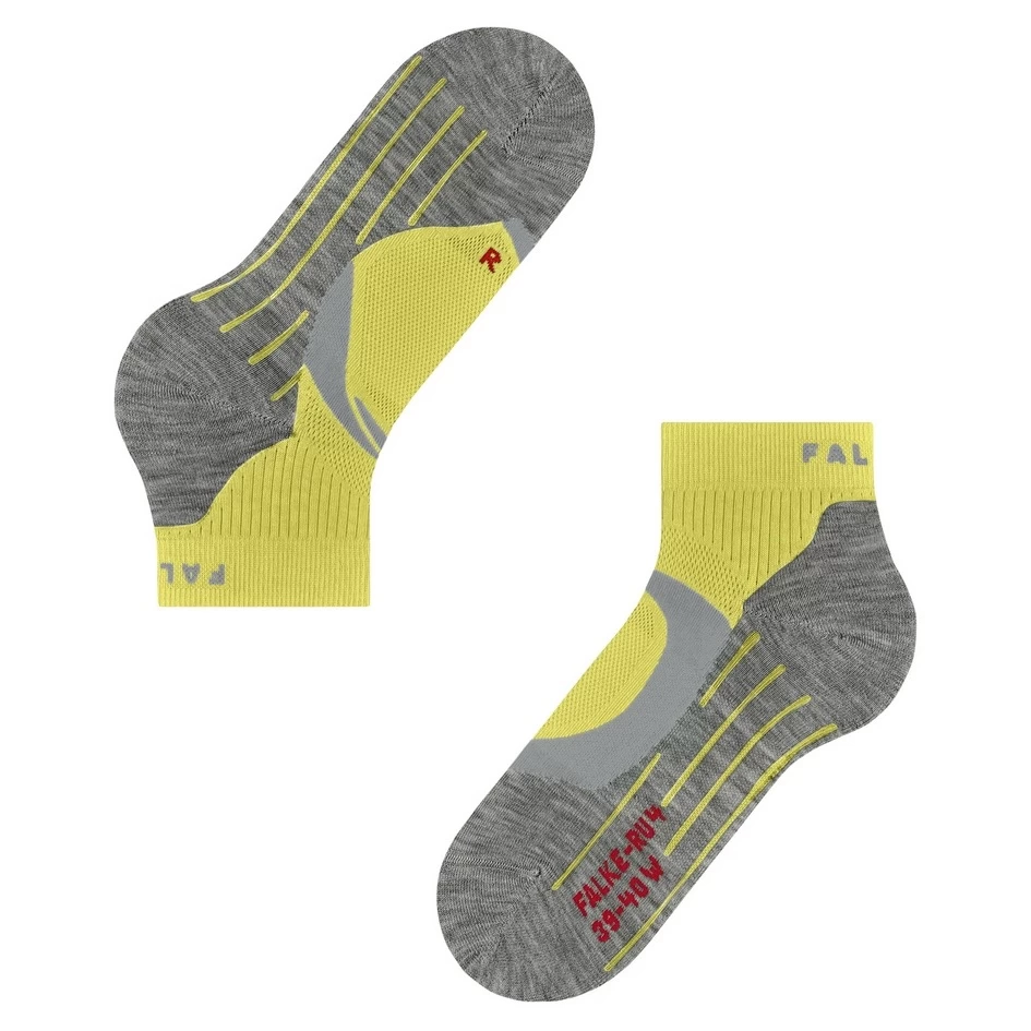 Falke Laufsocke RU4 Cool Short (mittelstarke Polsterung+Kühlung) Graugelb Damen - 1 Paar 8 Falke Laufsocke RU4 Cool Short (mittelstarke Polsterung+Kühlung) Graugelb Damen - 1 Paar – Bild 6