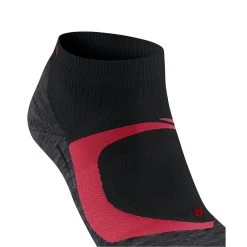Falke Laufsocke RU4 Cool Short (mittelstarke Polsterung+Kühlung) Schwarz/rot Damen - 1 Paar -Sportausrüstung Falke Laufsocke RU4 Cool Short Damen 16749 3008 3 947x947 1
