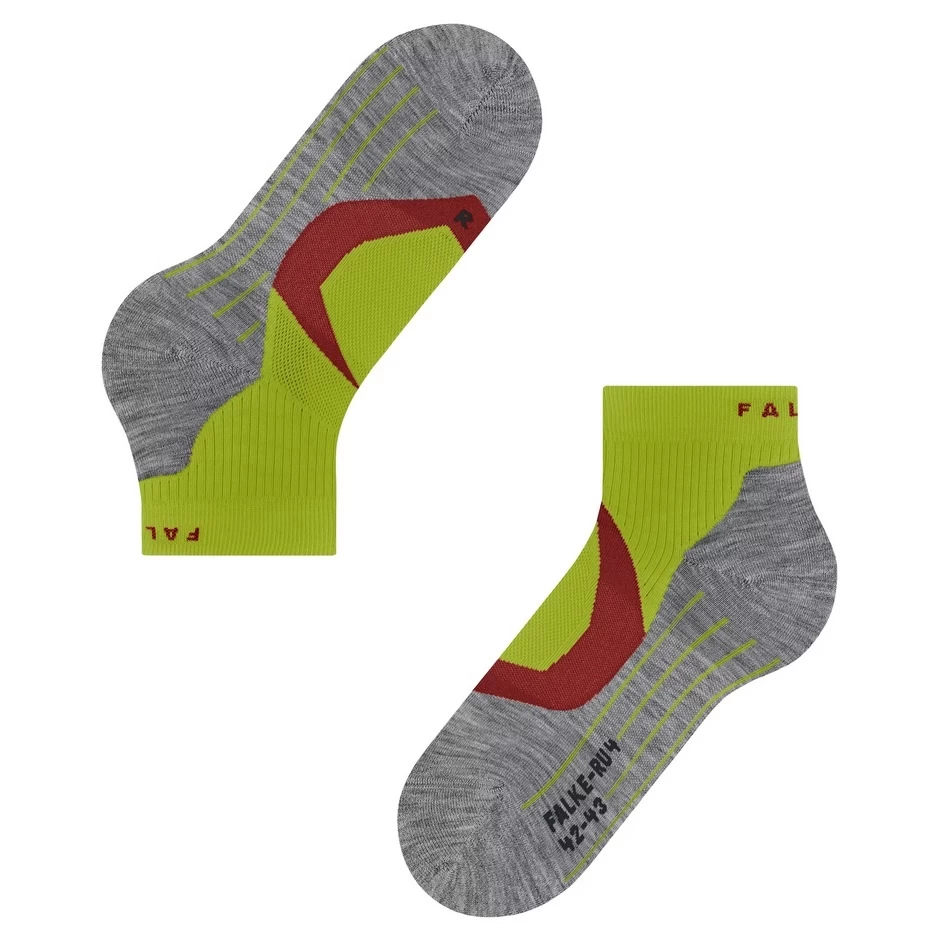 Falke Laufsocke RU4 Cool Short (mittelstarke Polsterung, Kühlend) Limegrün Herren - 1 Paar 8 Falke Laufsocke RU4 Cool Short (mittelstarke Polsterung, Kühlend) Limegrün Herren - 1 Paar – Bild 6