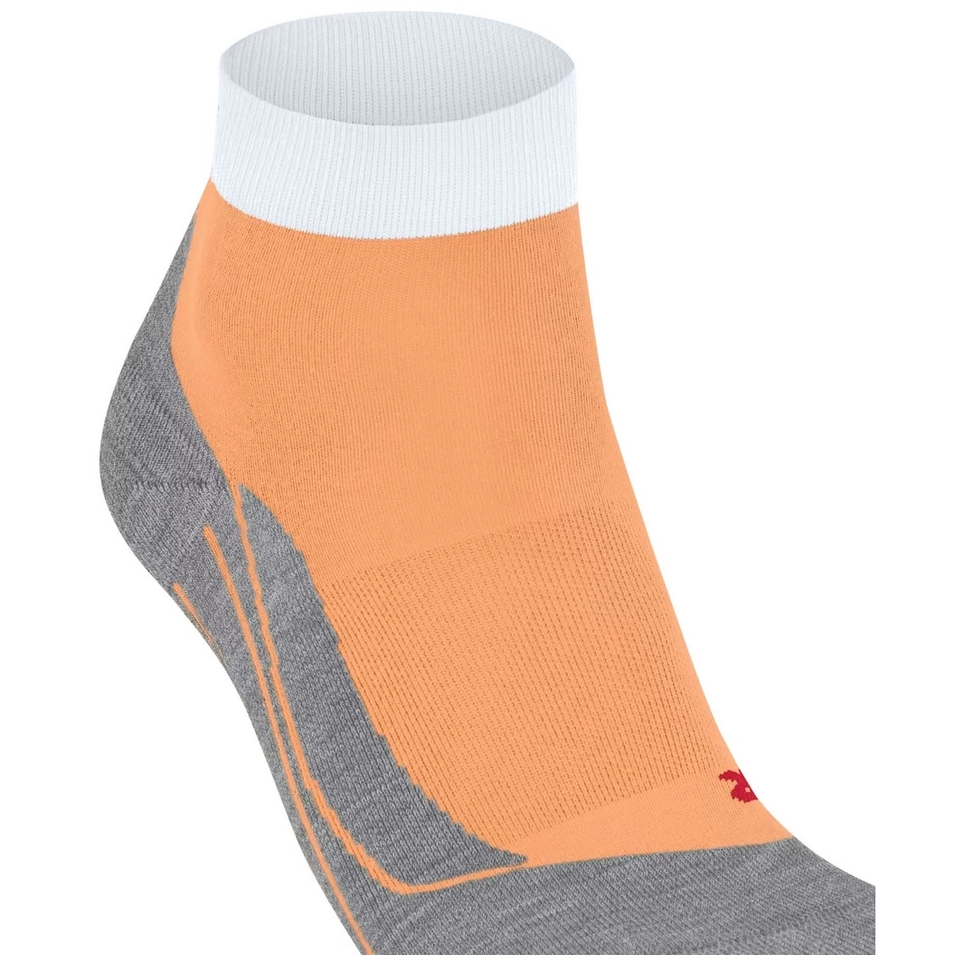 Falke Laufsocke RU4 Short Orange/grau Damen - 1 Paar 5 Falke Laufsocke RU4 Short Orange/grau Damen - 1 Paar – Bild 3