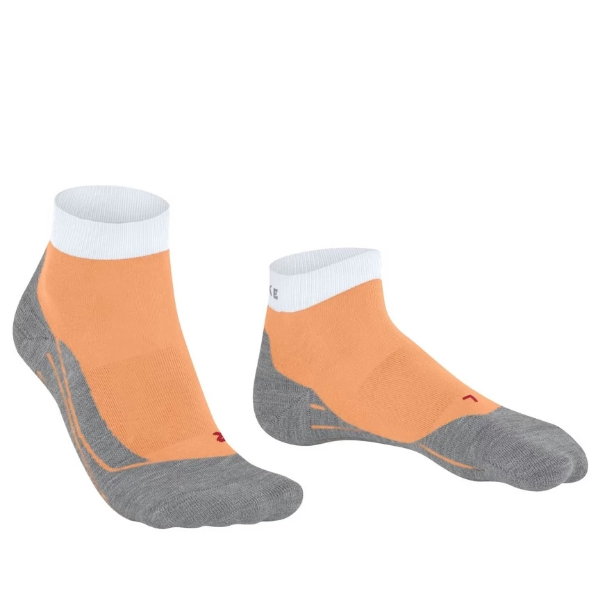 Falke Laufsocke RU4 Short Orange/grau Damen - 1 Paar 7 Falke Laufsocke RU4 Short Orange/grau Damen - 1 Paar – Bild 5