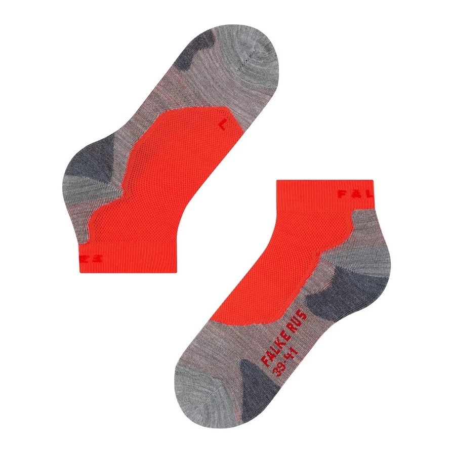 Falke Laufsocke RU5 Lightweight Short Neonrot Herren - 1 Paar 8 Falke Laufsocke RU5 Lightweight Short Neonrot Herren - 1 Paar – Bild 6
