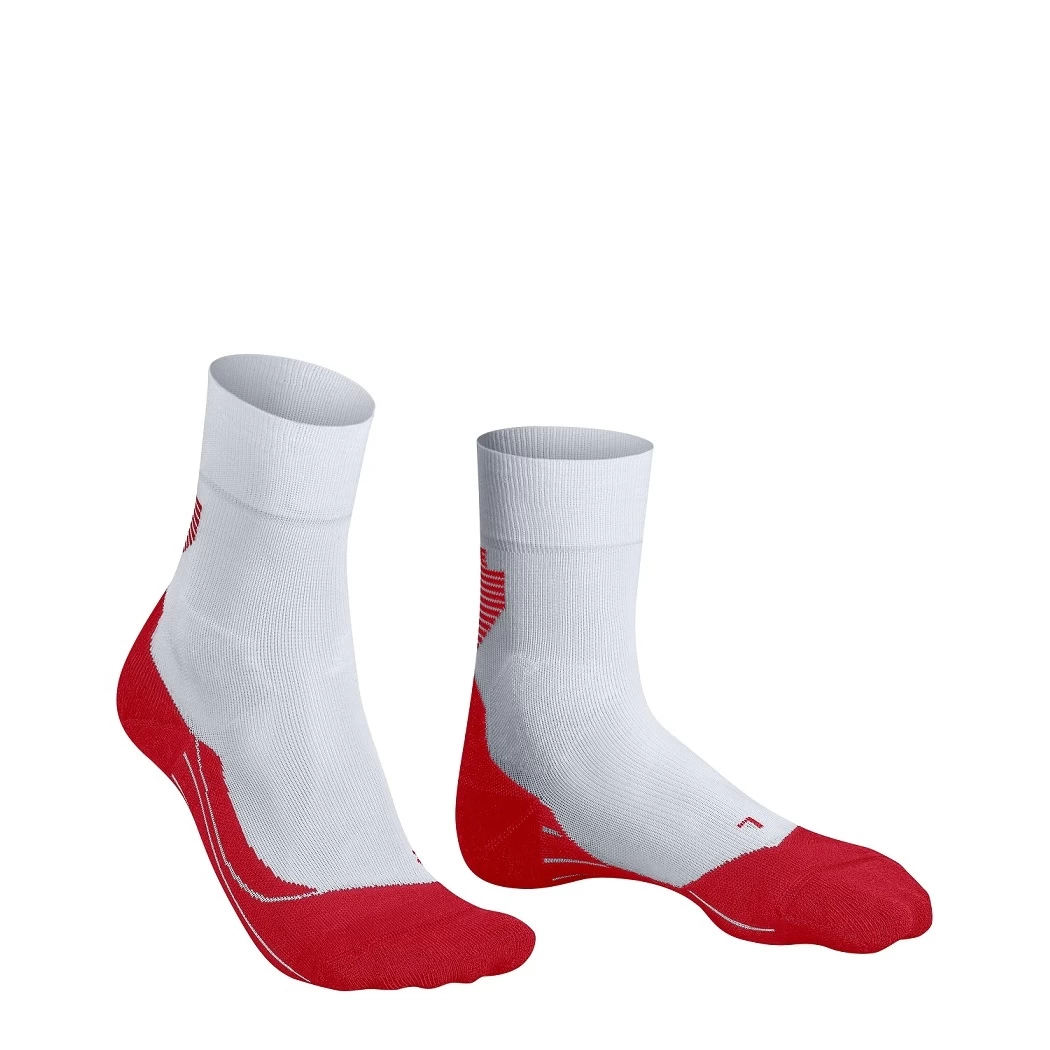 Falke Laufsocke Stabilizing Cool (mittelstarke Polsterung) Weiss/rot Damen 4 Falke Laufsocke Stabilizing Cool (mittelstarke Polsterung) Weiss/rot Damen – Bild 2