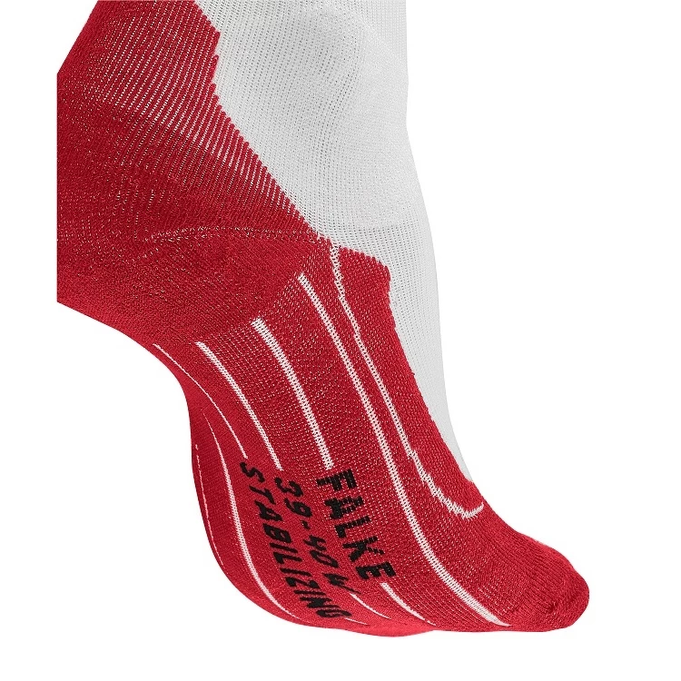 Falke Laufsocke Stabilizing Cool (mittelstarke Polsterung) Weiss/rot Damen 6 Falke Laufsocke Stabilizing Cool (mittelstarke Polsterung) Weiss/rot Damen – Bild 4