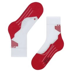 Falke Laufsocke Stabilizing Cool (mittelstarke Polsterung) Weiss/rot Damen 12 Falke Laufsocke Stabilizing Cool (mittelstarke Polsterung) Weiss/rot Damen -Sportausrüstung Falke Laufsocke Stabilizing Cool Damen 16078 2008 3 750x750 1