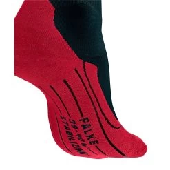 Falke Laufsocke Stabilizing Cool (mittelstarke Polsterung) Schwarz/rot Damen -Sportausrüstung Falke Laufsocke Stabilizing Cool Damen 16078 3008 2 900x900 1