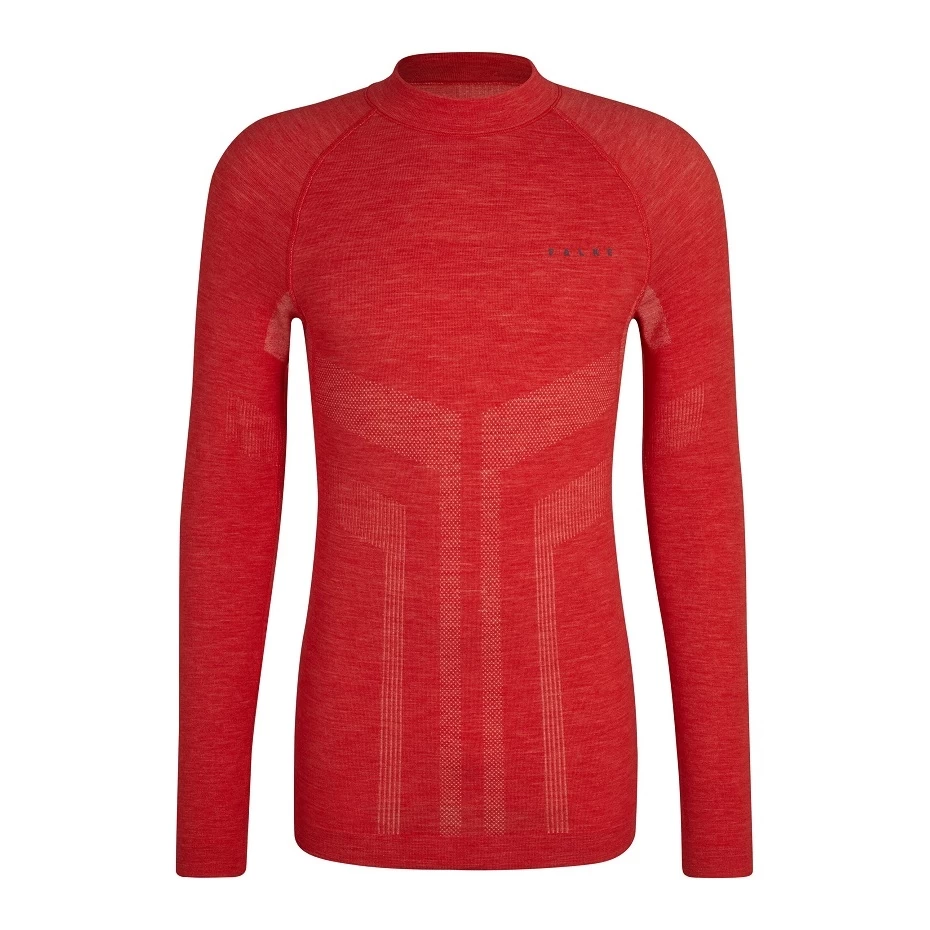 Falke Funktionsunterwäsche Langarmshirt Wool-Tech (feinste Merinowolle, Hohe Bewegungsfreiheit) Rot Herren 8 Falke Funktionsunterwäsche Langarmshirt Wool-Tech (feinste Merinowolle, Hohe Bewegungsfreiheit) Rot Herren – Bild 6