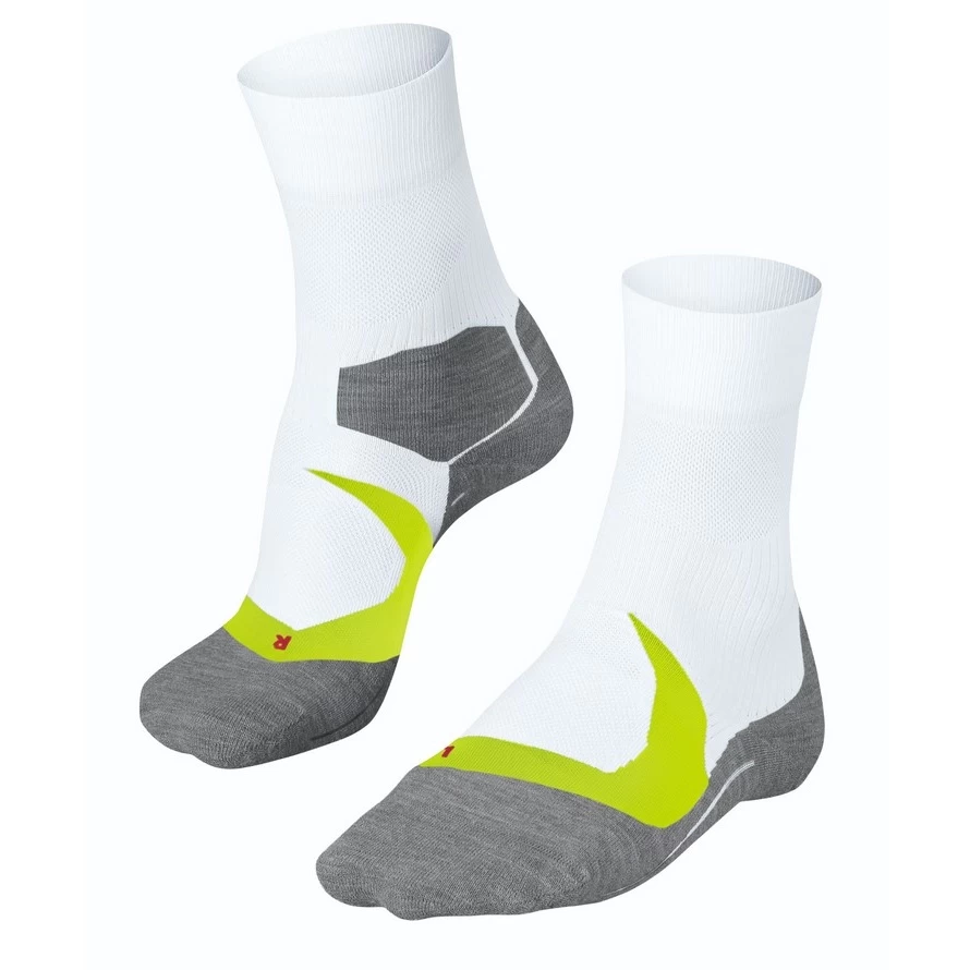 Falke Laufsocke RU4 Cool (mittelstarke Polsterung+Kühlung) Weiss/gelb Herren - 1 Paar 3 Falke Laufsocke RU4 Cool (mittelstarke Polsterung+Kühlung) Weiss/gelb Herren - 1 Paar