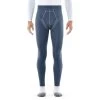 Falke Unterziehhose Tight Wool-Tech (feinste Merinowolle) Lang Unterwäsche Blau Herren