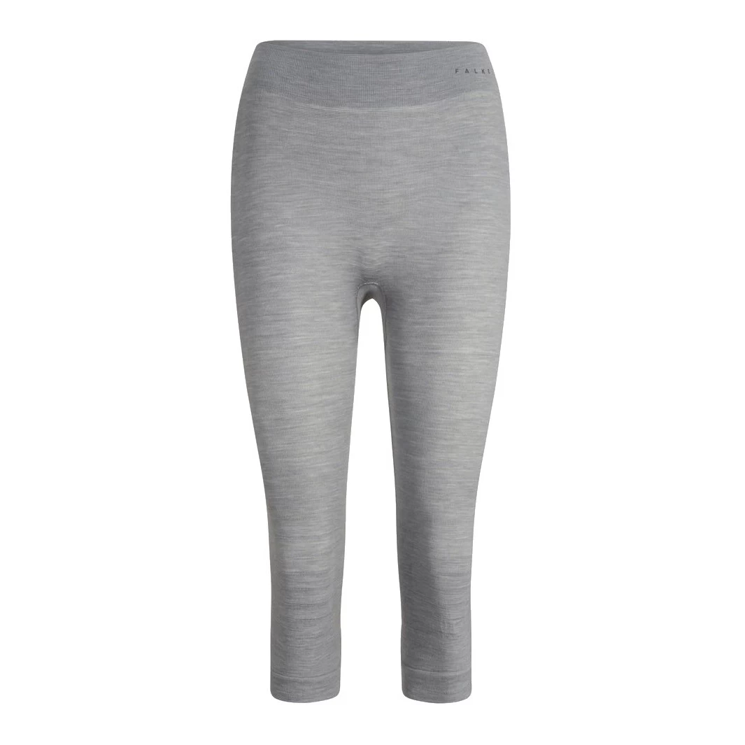 Falke Unterziehhose 3/4 Tight Wool-Tech (feinste Merinowolle) Unterwäsche Grau Damen 9 Falke Unterziehhose 3/4 Tight Wool-Tech (feinste Merinowolle) Unterwäsche Grau Damen – Bild 7