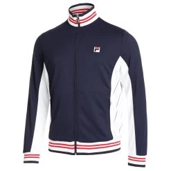 Fila Tennisjacke Björn Navyblau/weiss Herren
