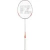 Forza Badmintonschläger Pure Light 7 (ausgewogen, Mittel, 75g) Silber/orange - Besaitet -