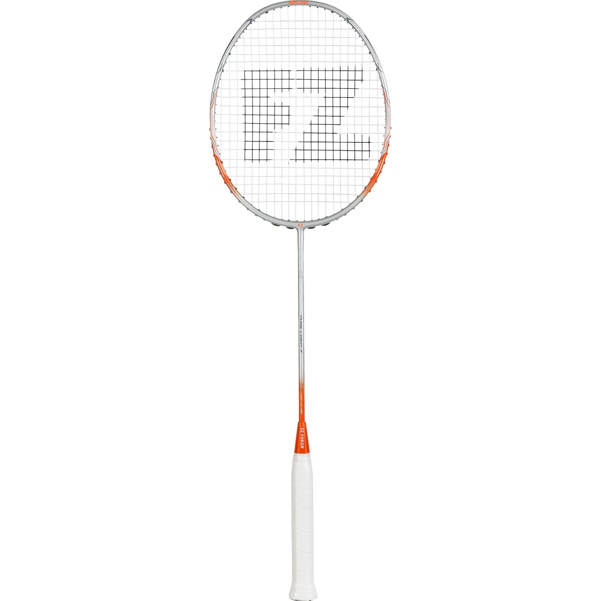Forza Badmintonschläger Pure Light 7 (ausgewogen, Mittel, 75g) Silber/orange - Besaitet - 3 Forza Badmintonschläger Pure Light 7 (ausgewogen, Mittel, 75g) Silber/orange - Besaitet -