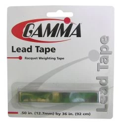 Gamma Bleiband Für Schlägertuning Silber 1/2in