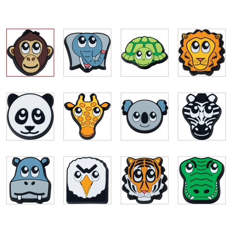 Gamma Schwingungsdämpfer Animals-Zoo Je 10x6 Stück Im 60er Beutel 4 Gamma Schwingungsdämpfer Animals-Zoo Je 10x6 Stück Im 60er Beutel – Bild 2