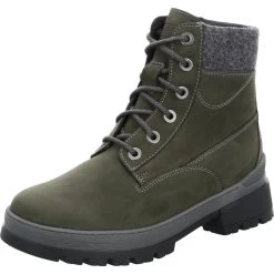 Ganter Winterstiefel Gela Leder/Merinowolle Olivegrün Damen