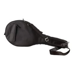 Hildebrand Schlägerhülle Tennis Premium Leder Fullsize Dunkelbraun