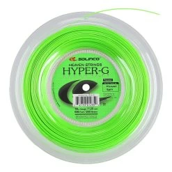 Solinco Tennissaite Hyper G (Haltbarkeit+Power) Grün 200m Rolle -Sportausrüstung HYPER G ROLLE 1 25MM 1 1200x1200 1