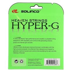Solinco Tennissaite Hyper G (Haltbarkeit+Power) Grün 12m Set -Sportausrüstung HYPER G SET 1 20MM 2 1200x1200 1