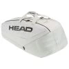 Head Tennis-Racketbag Pro X Racquet Bag L (Schlägertasche, 2 Hauptfächer) 2023 Corduroy Weiss 9er -Sportausrüstung Head 260033 YUBK Pro X Racquet Tasche 1000x1000 1
