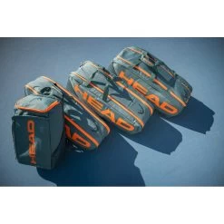 Head Tennis-Racketbag Pro Racquet Bag XL (Schlägertasche, 3 Hauptfächer) 2023 Cyangrün/orange 12er 7 Head Tennis-Racketbag Pro Racquet Bag XL (Schlägertasche, 3 Hauptfächer) 2023 Cyangrün/orange 12er -Sportausrüstung Head 260203 DYFO Pro Racquet Tasche 4 1000x1000 1