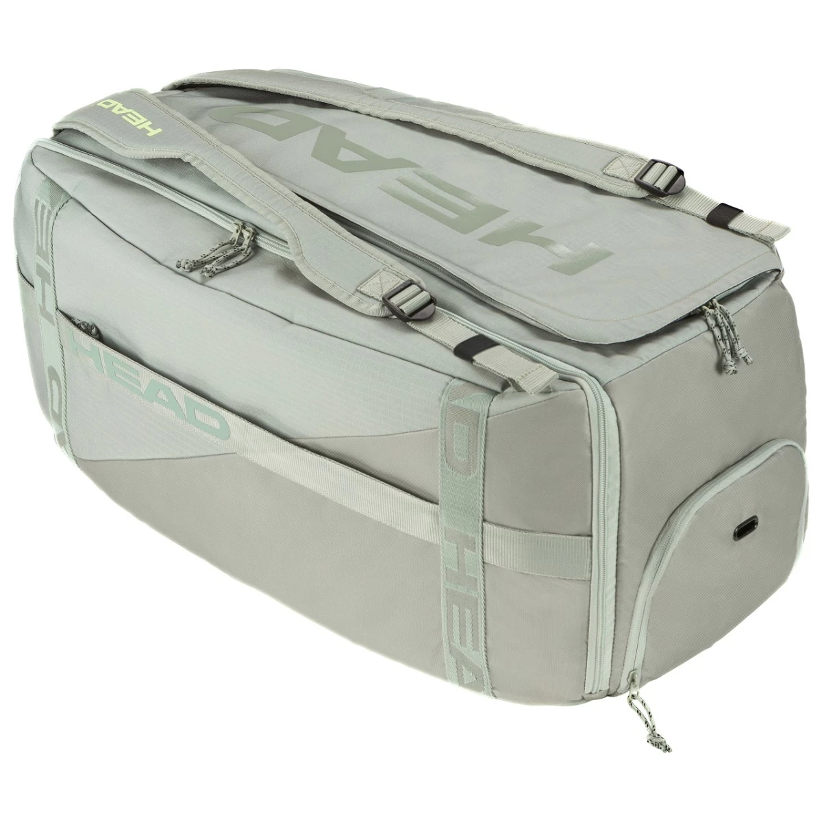 Head Tennistasche Pro Duffle Bag L (großes Hauptfach, Schläger+Schuhfach) Hellgrün 3 Head Tennistasche Pro Duffle Bag L (großes Hauptfach, Schläger+Schuhfach) Hellgrün