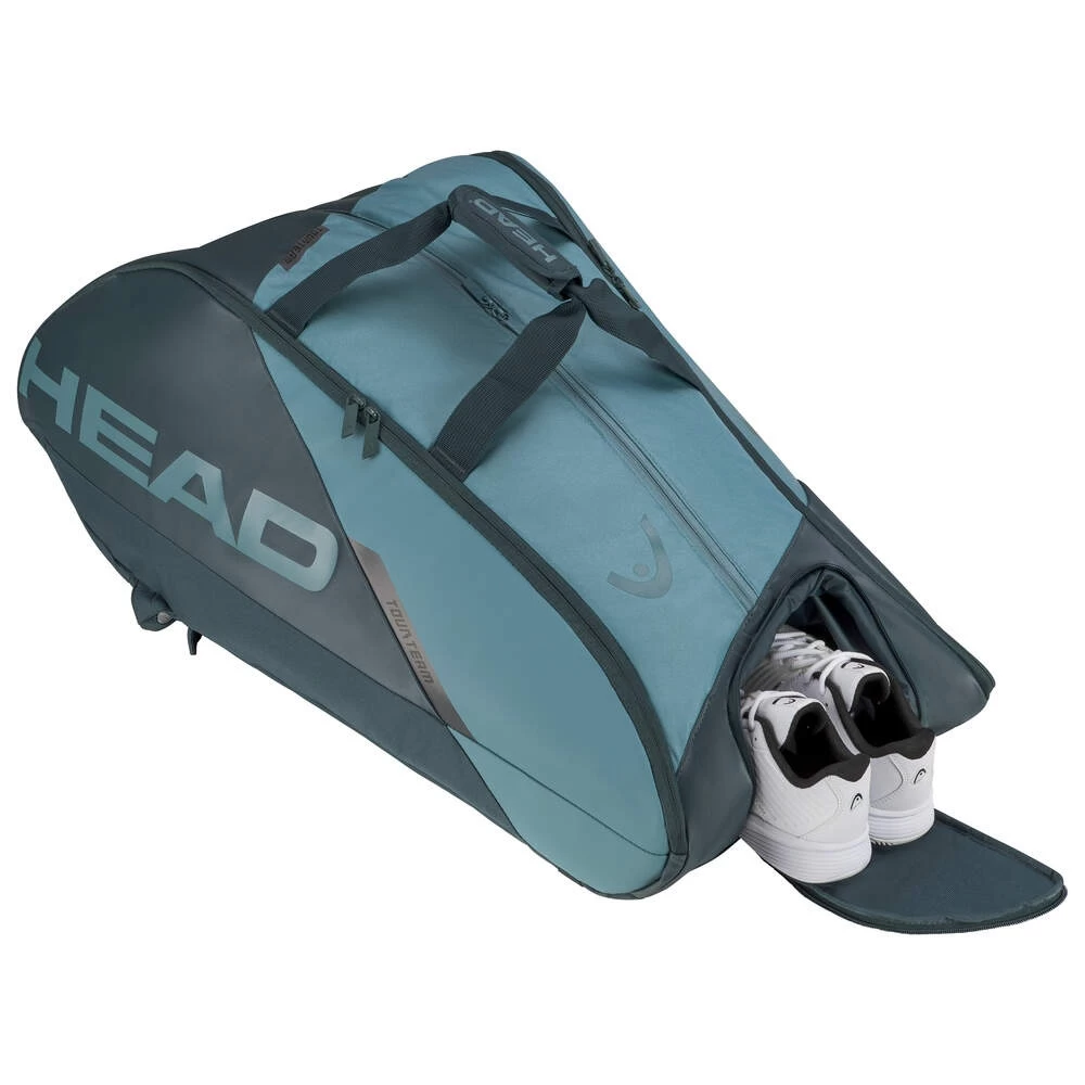Head Tennis-Racketbag Tour Racquet Bag XL (Schlägertasche, 3 Hauptfächer) 2023 Cyanblau 12er 5 Head Tennis-Racketbag Tour Racquet Bag XL (Schlägertasche, 3 Hauptfächer) 2023 Cyanblau 12er – Bild 3