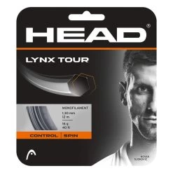 Head Tennissaite Lynx Tour (Kontrolle+Spin) Grau 12m Set