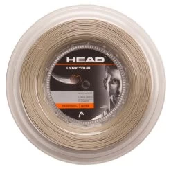 Head Tennissaite Lynx Tour (Kontrolle+Spin) Champagnebraun 200m Rolle