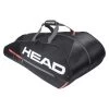 Head Tennis-Racketbag Tour Team (Schlägertasche, 3 Hauptfächer) Schwarz/orange 12R -Sportausrüstung Head 283422 BKOR Tour Team Tasche 1000x1000 1