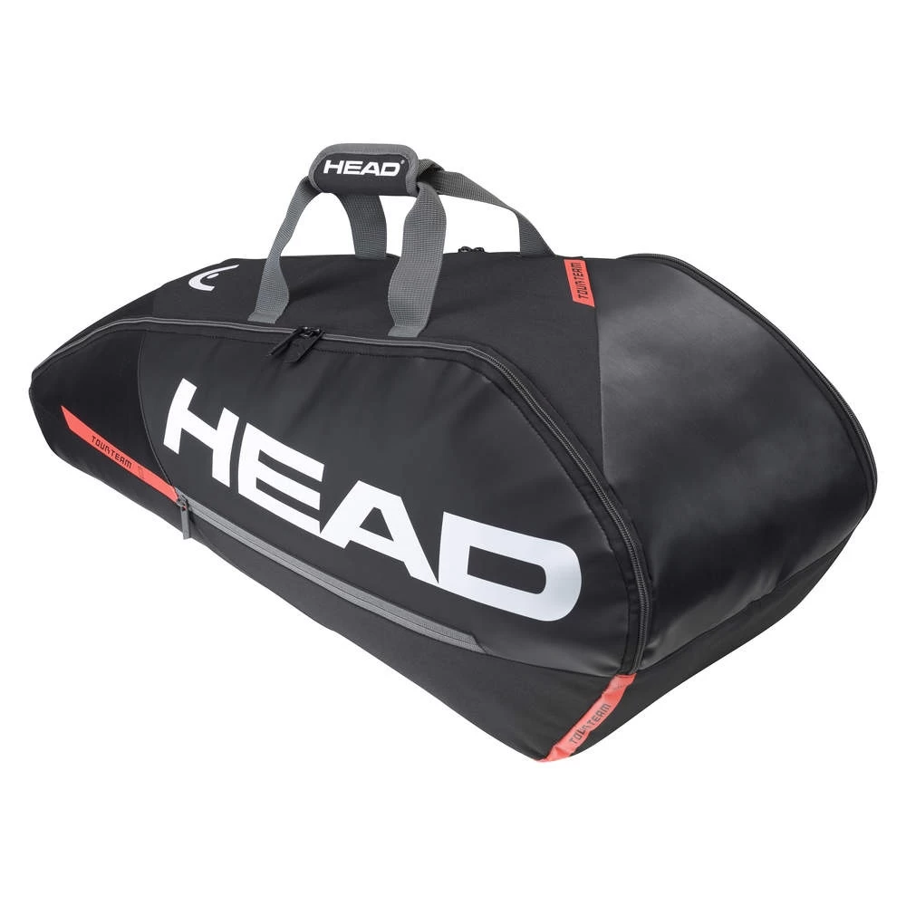 Head Tennis-Racketbag Tour Team (Schlägertasche, 2 Hauptfächer) Schwarz/orange 6R 3 Head Tennis-Racketbag Tour Team (Schlägertasche, 2 Hauptfächer) Schwarz/orange 6R