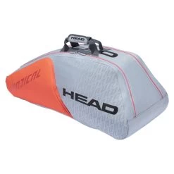 Head Tennis-Racketbag Radical (Schlägertasche, 2 Hauptfächer) Grau 9R