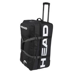 Head Tour Team Sport-Reisetasche Travelbag Mit Rollen 3 Haupt-Innenfächern Schwarz