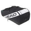 Head Tennis-Racketbag Elite Allcourt (Schlägertasche, 2 Hauptfächer) Schwarz/weiss -Sportausrüstung Head 283582 BKWH Elite Allcourt Tasche 1000x1000 1