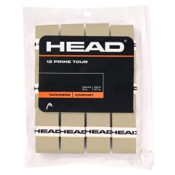 Head Overgrip Prime Tour 0.6 Mm (Komfort, Griffigkeit) Grau 12er Clip-Beutel