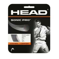 Besaitung Mit Tennissaite Head Sonic Pro (Haltbarkeit) Schwarz