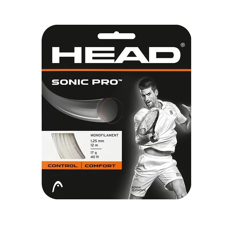 Head Tennissaite Sonic Pro (Haltbarkeit) Weiss 12m Set 3 Head Tennissaite Sonic Pro (Haltbarkeit) Weiss 12m Set