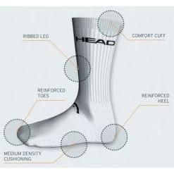 Head Tennissocke Pro Weiss Herren 6 Head Tennissocke Pro Weiss Herren -Sportausrüstung Head Socks Instinct 973x973 1