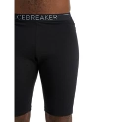 Icebreaker Unterwäsche Hose 200 Oasis Shorts Kurz - Merinowolle, Enganliegend - Schwarz Herren -Sportausrüstung Icebreaker 0A59KY001 Oasis Short 5 1200x1200 1