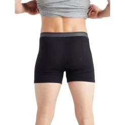 Icebreaker Boxershort Anatomica (Merinowolle) Unterwäsche Schwarz Herren -Sportausrüstung Icebreaker 103029010 Anatomica Boxer 2 1200x1200 1