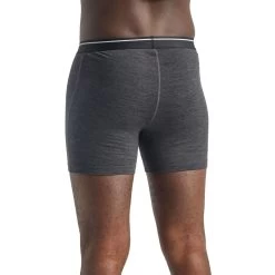 Icebreaker Boxershort Anatomica (Merinowolle) Unterwäsche Grau Herren -Sportausrüstung Icebreaker 103029011 Anatomica Boxer 2 1200x1200 1