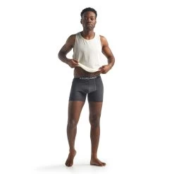 Icebreaker Boxershort Anatomica (Merinowolle) Unterwäsche Grau Herren -Sportausrüstung Icebreaker 103029011 Anatomica Boxer 5 1200x1200 1