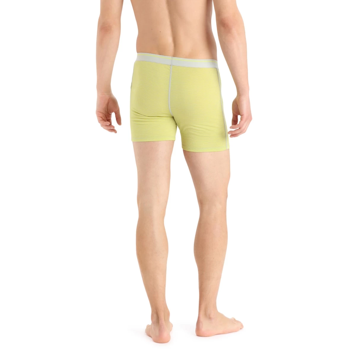 Icebreaker Boxershort Anatomica Print (Merinowolle) Unterwäsche Gelb/grau Herren 7 Icebreaker Boxershort Anatomica Print (Merinowolle) Unterwäsche Gelb/grau Herren – Bild 5