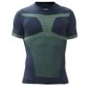 Iron-IC Shirt Performance Kurzarm Unterwäsche Blau/gelb Herren